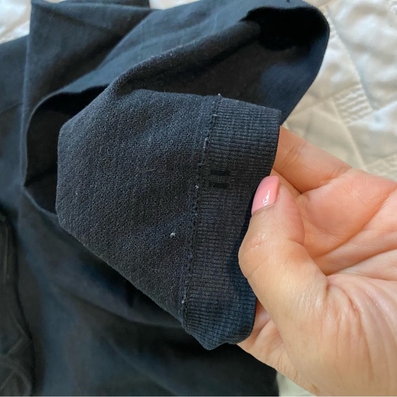 Lululemon black heathered cross back razor tank sports bra size 4 - Picture 4 of 7